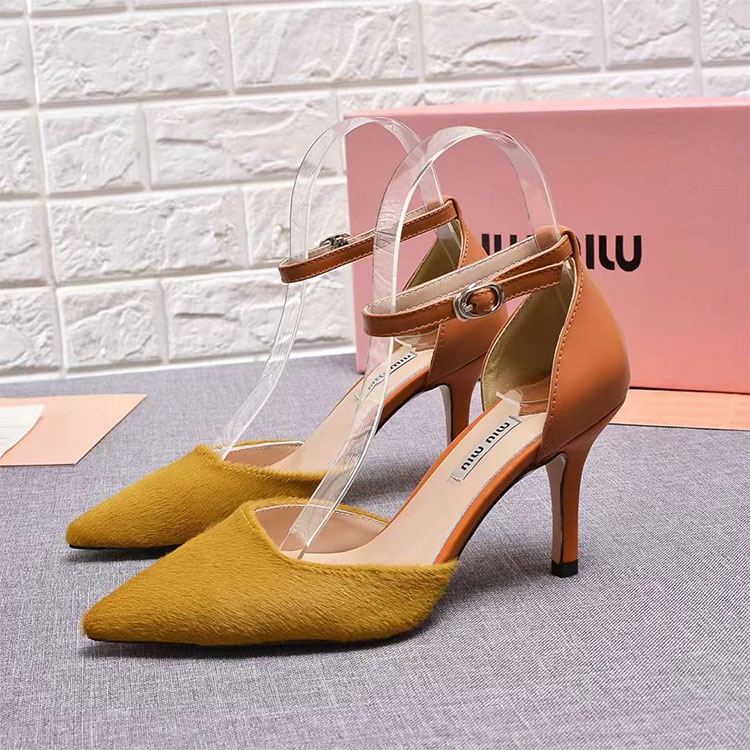 2018 Miu Miu women Flat shoes