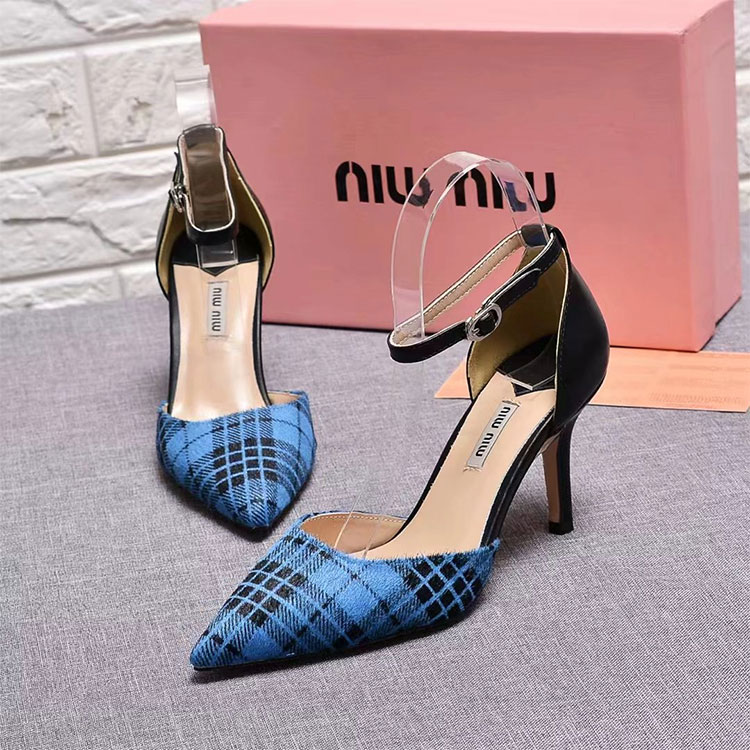 2018 Miu Miu women Sandal Heel 8.5cm