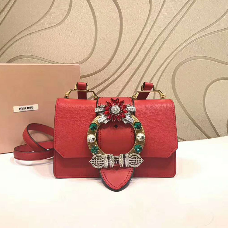 2018 MiuMiu LADY BAG IN LEATHER