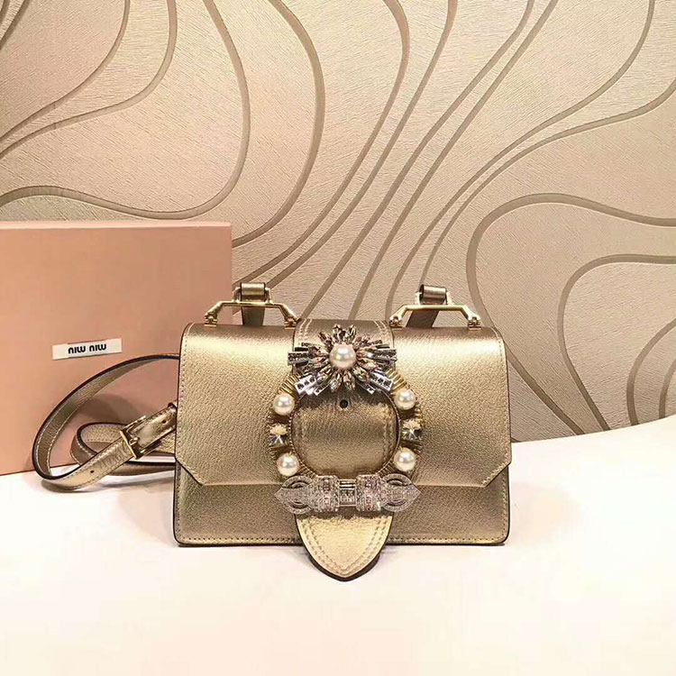 2018 MiuMiu LADY BAG IN LEATHER