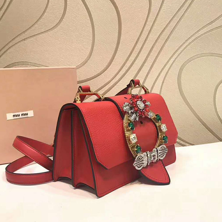 2018 MiuMiu LADY BAG IN LEATHER