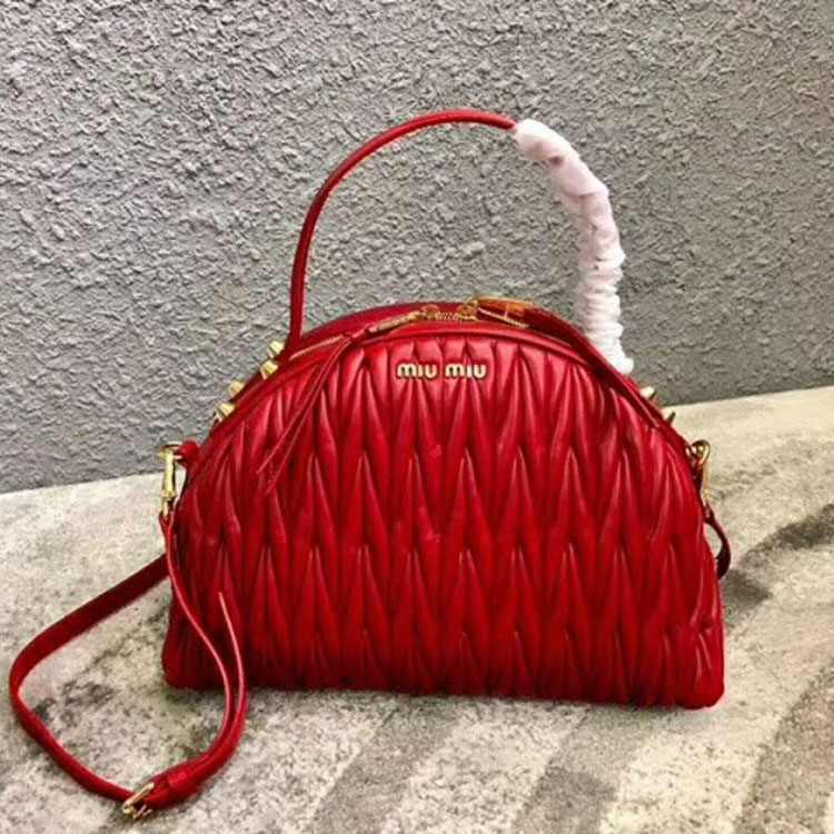 2018 MiuMiu LEATHER HANDBAG