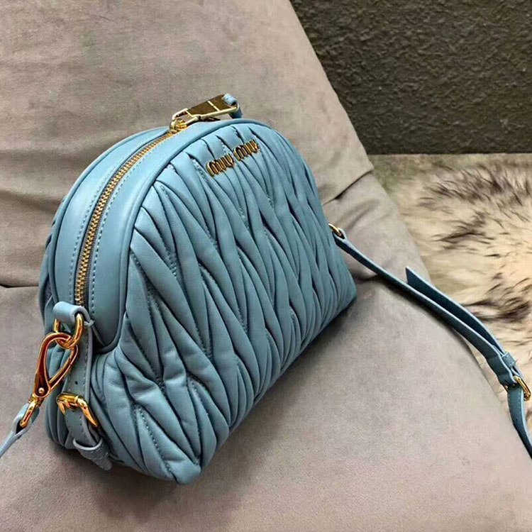 2018 MiuMiu LEATHER SHOULDER BAG