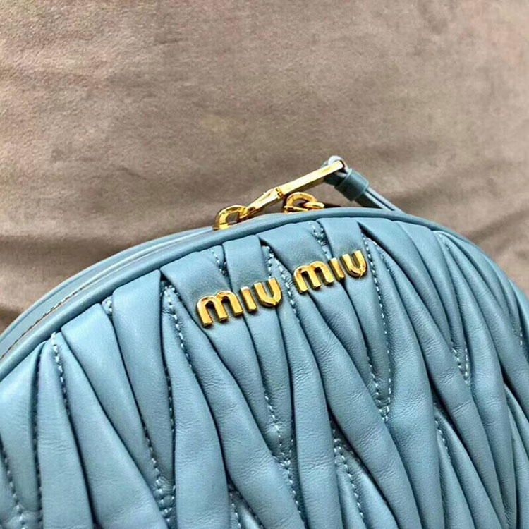 2018 MiuMiu LEATHER SHOULDER BAG