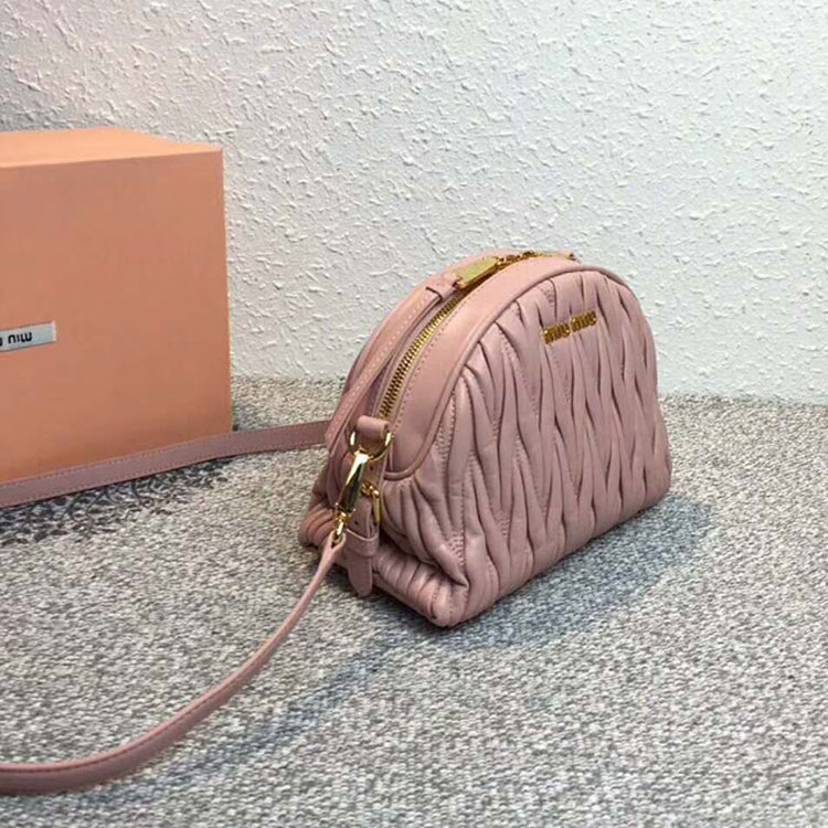 2018 MiuMiu LEATHER SHOULDER BAG