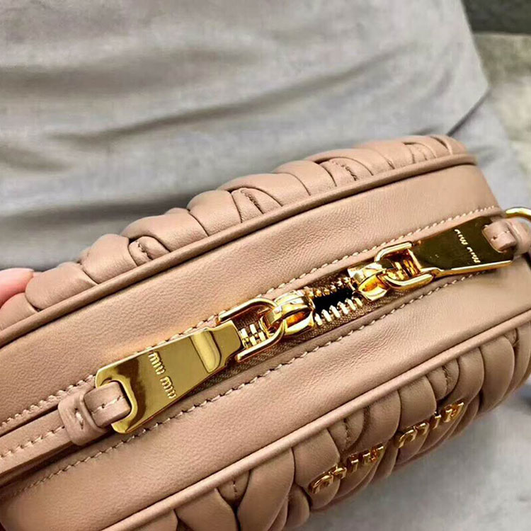 2018 MiuMiu LEATHER SHOULDER BAG