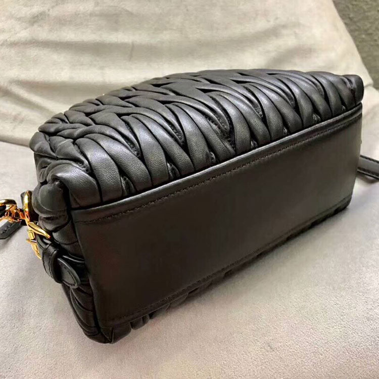 2018 MiuMiu LEATHER SHOULDER BAG