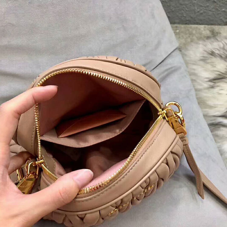 2018 MiuMiu LEATHER SHOULDER BAG