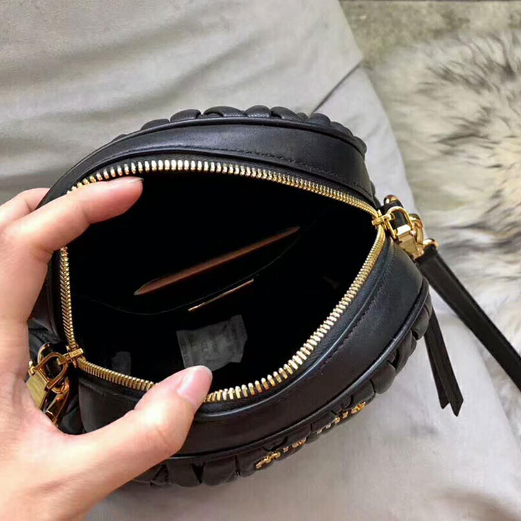 2018 MiuMiu LEATHER SHOULDER BAG