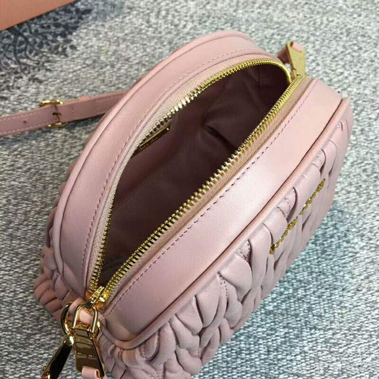 2018 MiuMiu LEATHER SHOULDER BAG