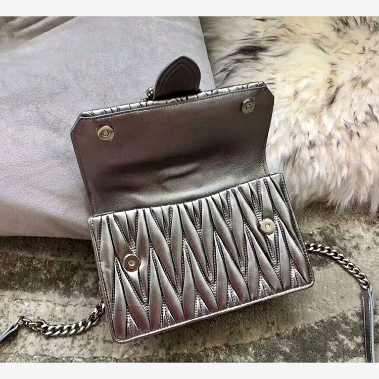 2018 MiuMiu Lady MATELASSE LEATHER BAG