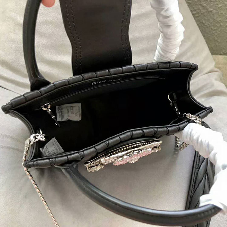 2018 MiuMiu Lady MATELASSE Leather Handbag