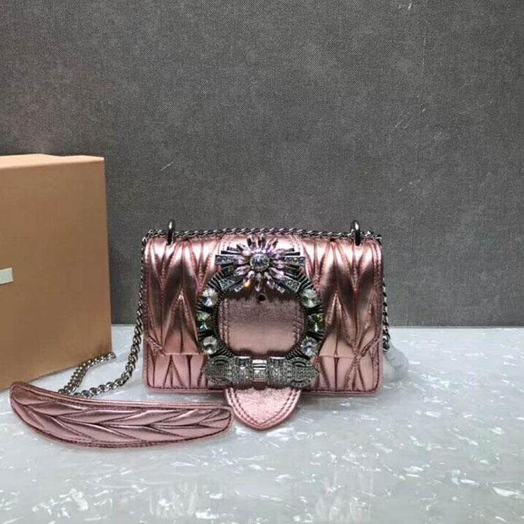 2018 MiuMiu Lady MATELASSE Shoulder Bag