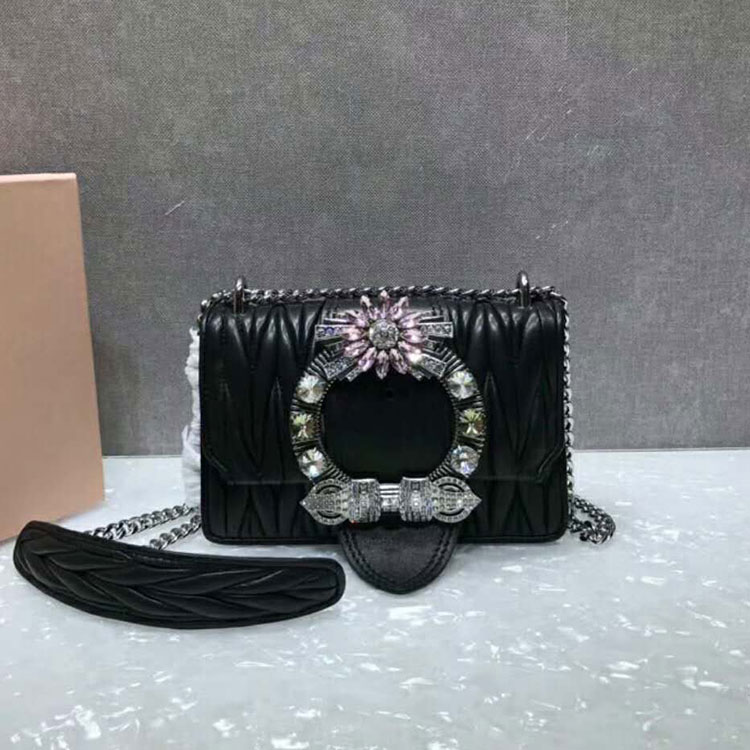 2018 MiuMiu Lady MATELASSE Shoulder Bag