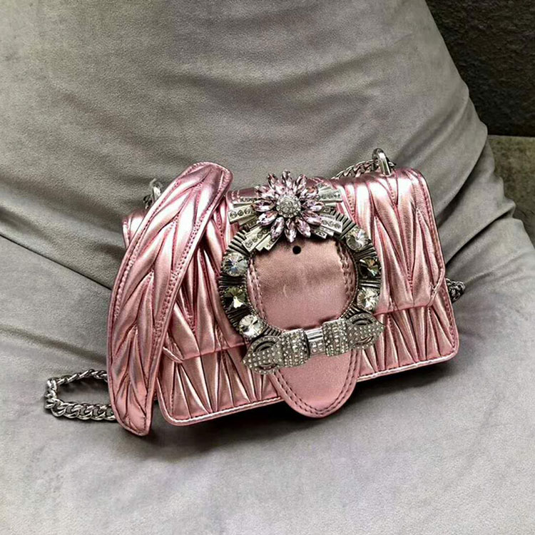 2018 MiuMiu Lady MATELASSE Shoulder Bag