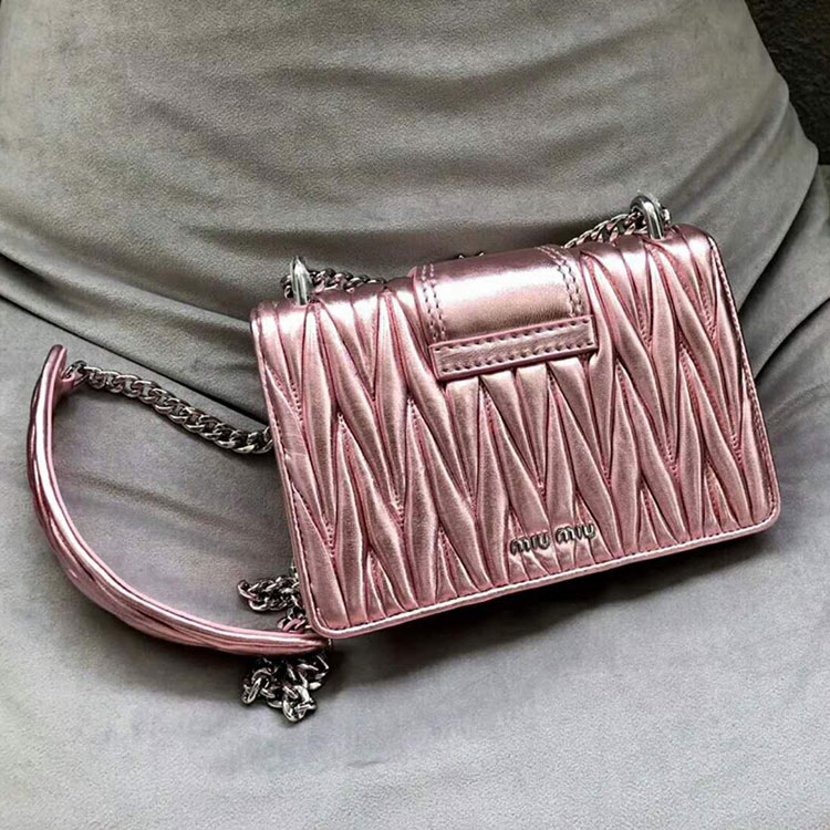 2018 MiuMiu Lady MATELASSE Shoulder Bag