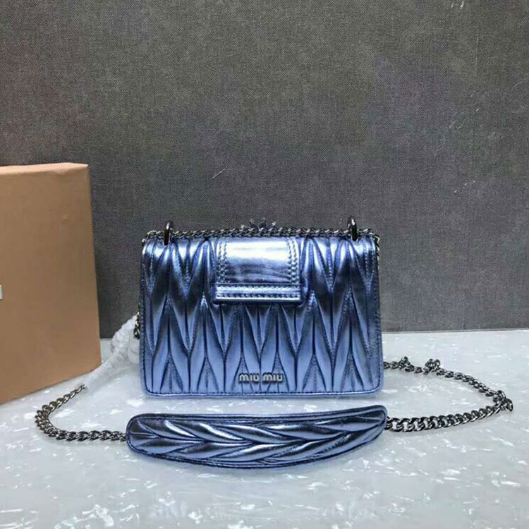 2018 MiuMiu Lady MATELASSE Shoulder Bag