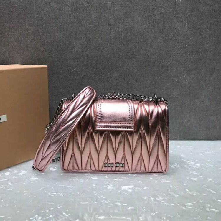 2018 MiuMiu Lady MATELASSE Shoulder Bag