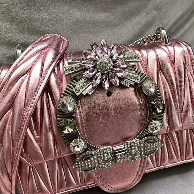 2018 MiuMiu Lady MATELASSE Shoulder Bag