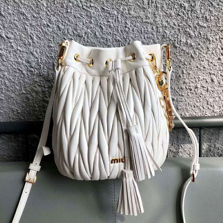 2018 MiuMiu MATELASSE LEATHER BAG