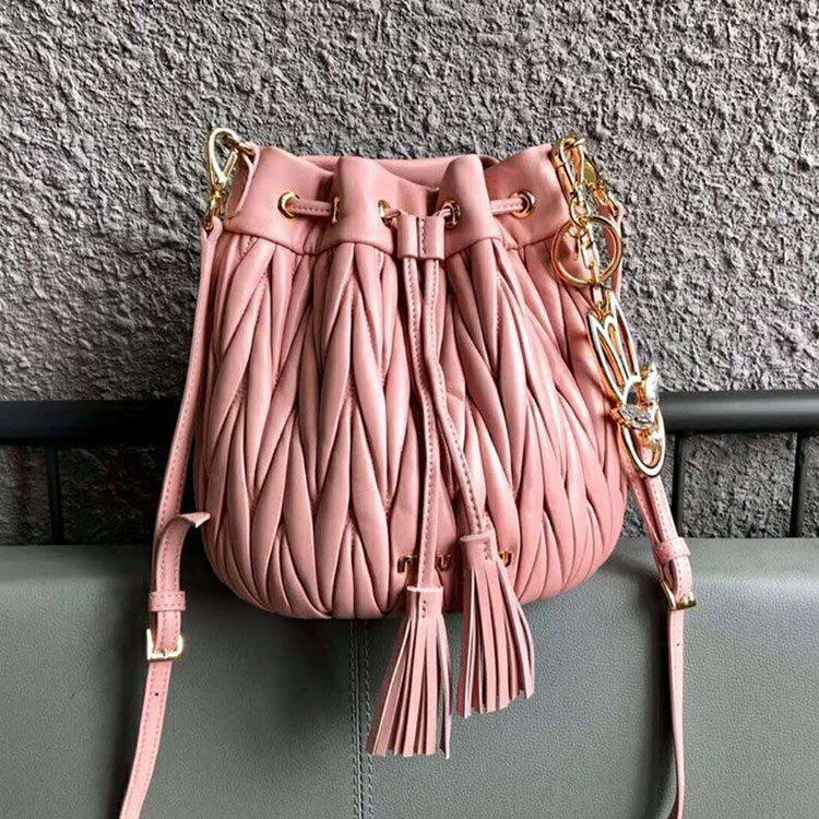 2018 MiuMiu MATELASSE LEATHER BAG