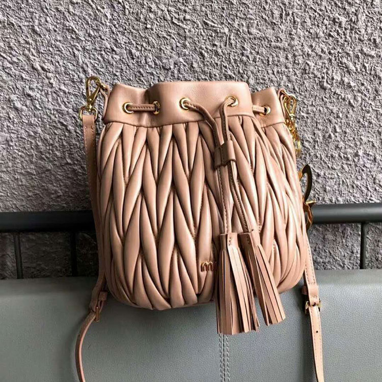 2018 MiuMiu MATELASSE LEATHER BAG