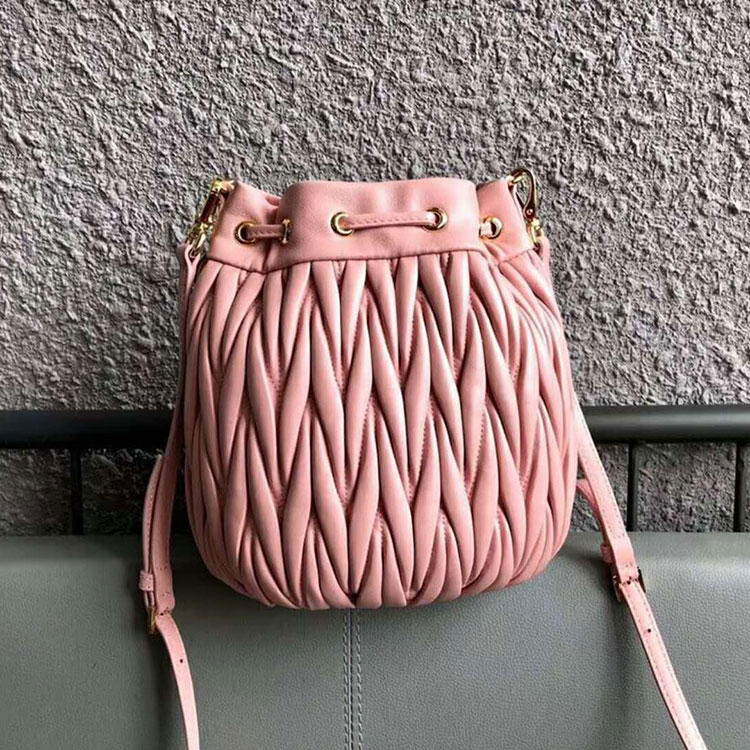 2018 MiuMiu MATELASSE LEATHER BAG