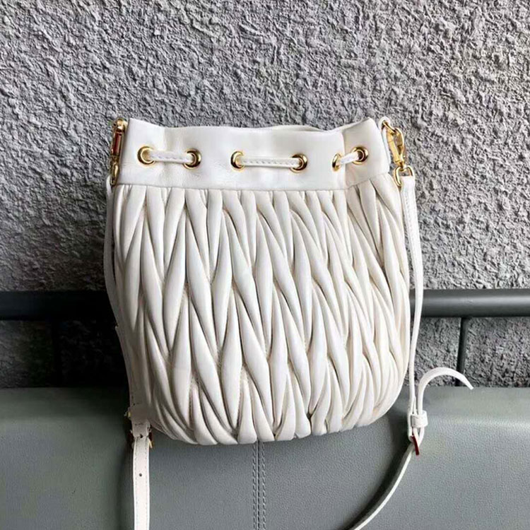 2018 MiuMiu MATELASSE LEATHER BAG