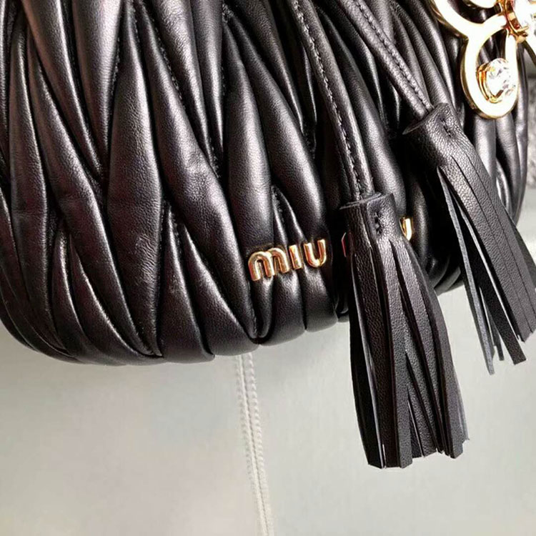 2018 MiuMiu MATELASSE LEATHER BAG