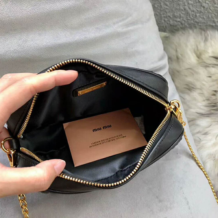 2018 MiuMiu MATELASSE LEATHER BELT BAG