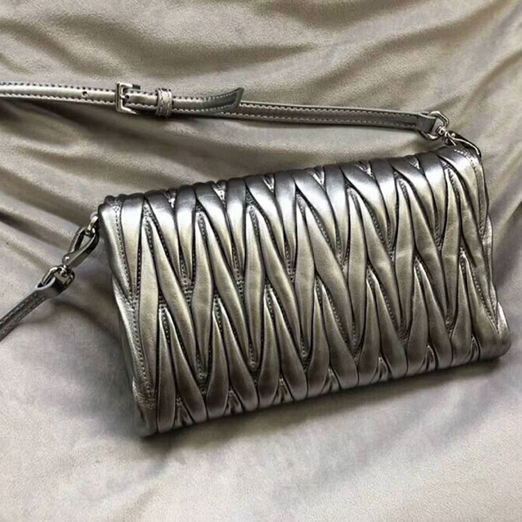 2018 MiuMiu MATELASSE LEATHER MINI BAG