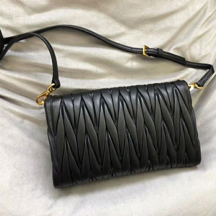 2018 MiuMiu MATELASSE LEATHER MINI BAG