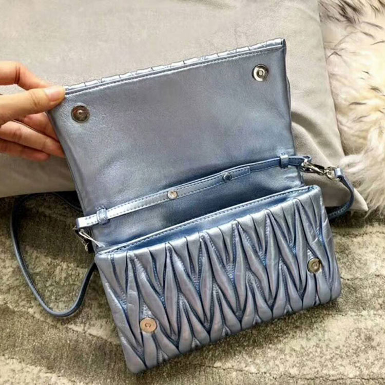 2018 MiuMiu MATELASSE LEATHER MINI BAG