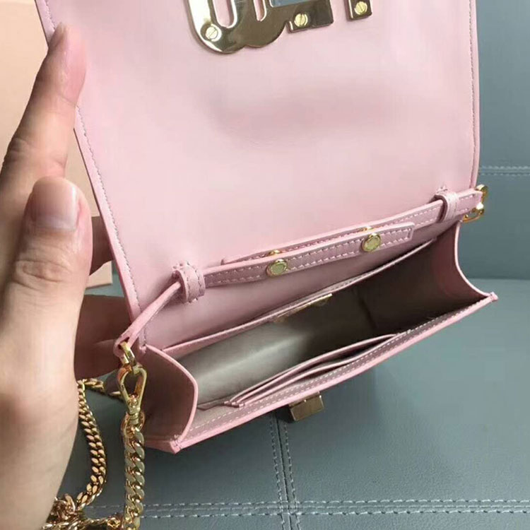 2018 MiuMiu MATELASSE LEATHER SHOULDER BAG