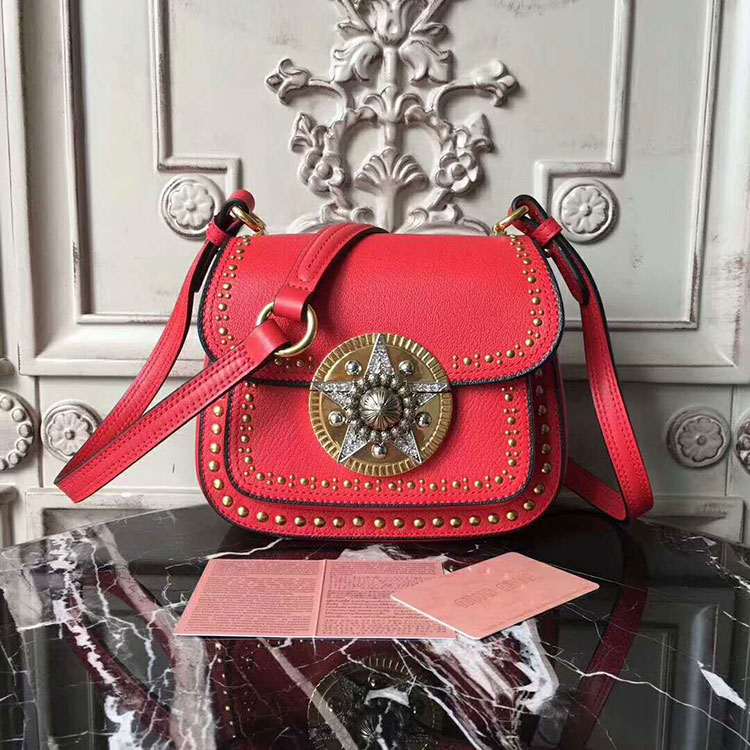 2018 MiuMiu Shoulder BAG IN LEATHER