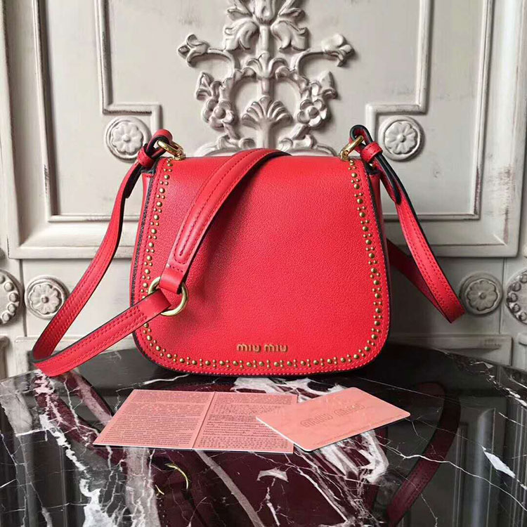 2018 MiuMiu Shoulder BAG IN LEATHER