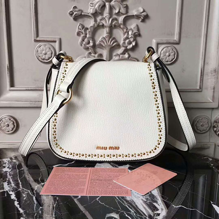 2018 MiuMiu Shoulder BAG IN LEATHER