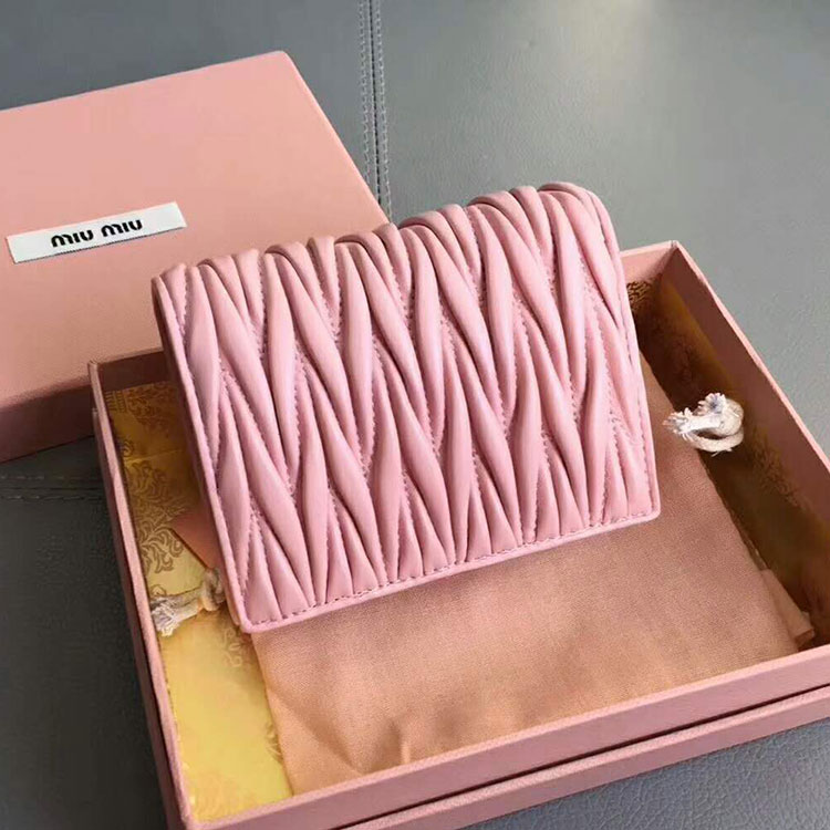 2018 MiuMiu Wallet