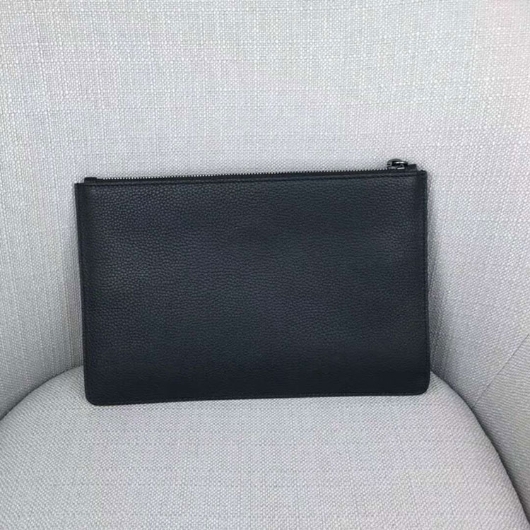 2018 Prada Deer leather document holder