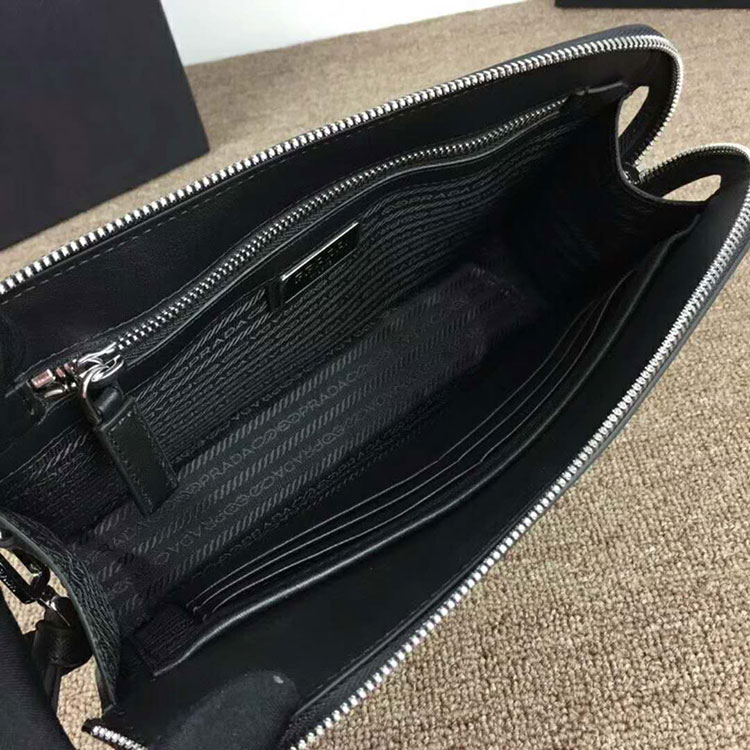 2018 Prada Men leather bag 2VF056