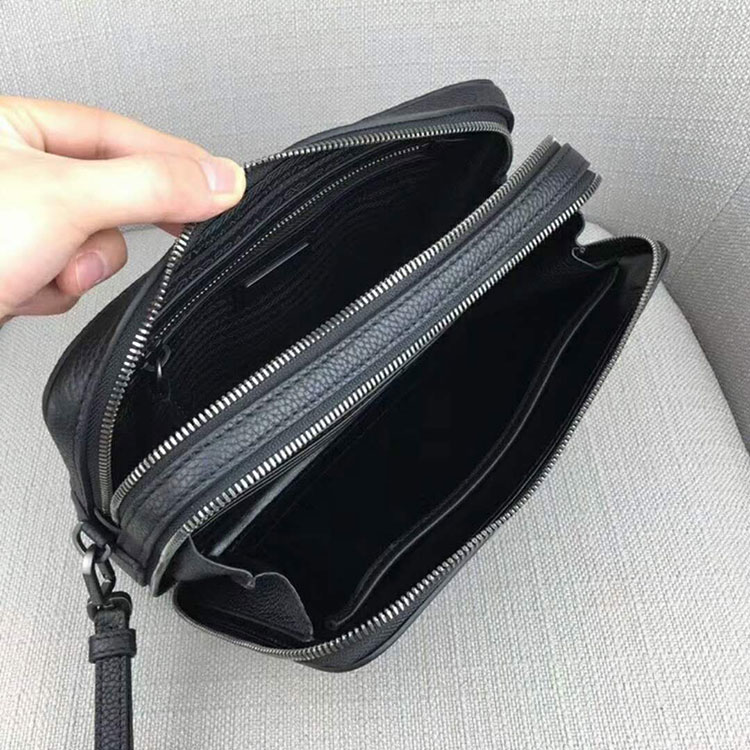 2018 Prada Men leather bag