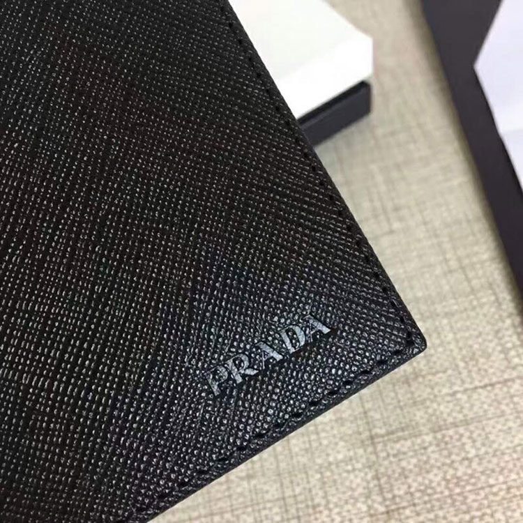 2018 Prada Men leather wallet