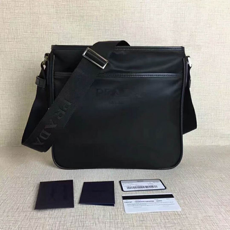 2018 Prada Men nylon bag