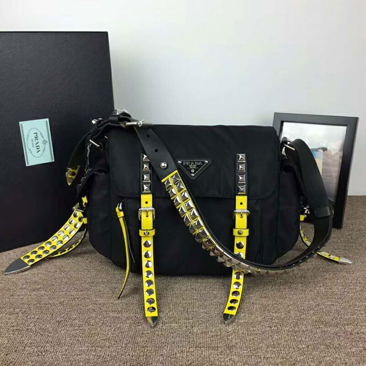 2018 Prada Women Tessuto Vela bag