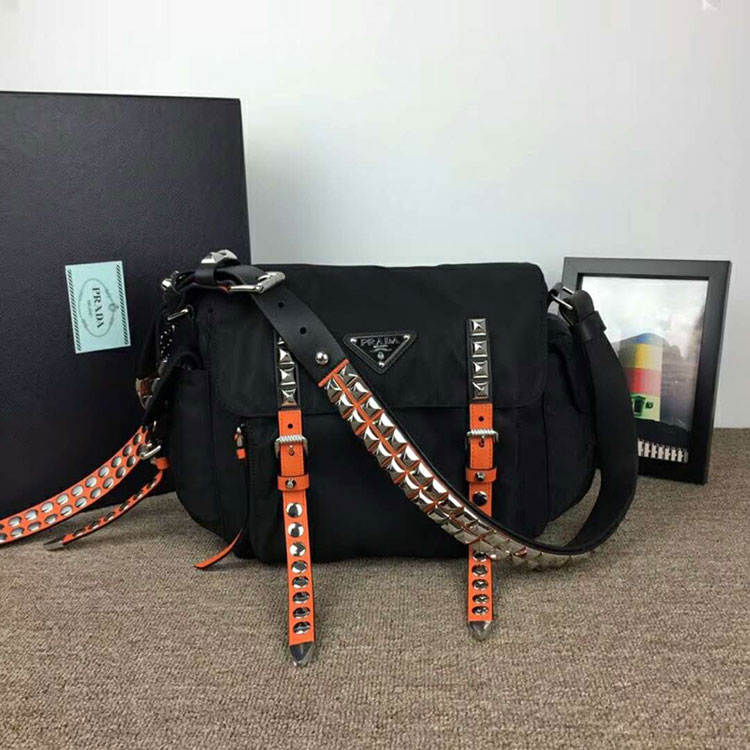 2018 Prada Women Tessuto Vela bag