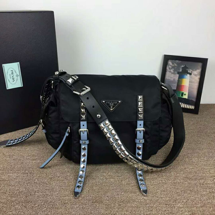 2018 Prada Women Tessuto Vela bag