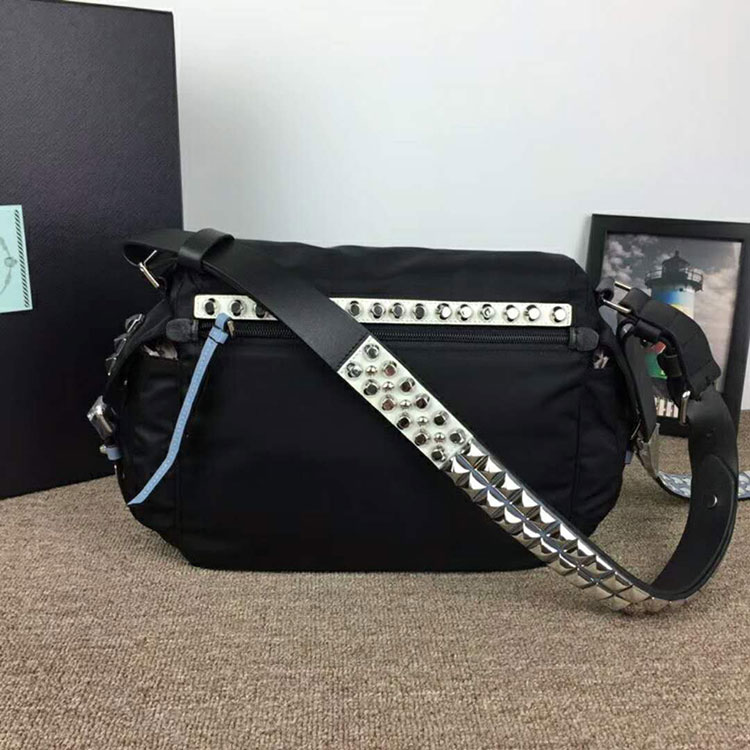 2018 Prada Women Tessuto Vela bag