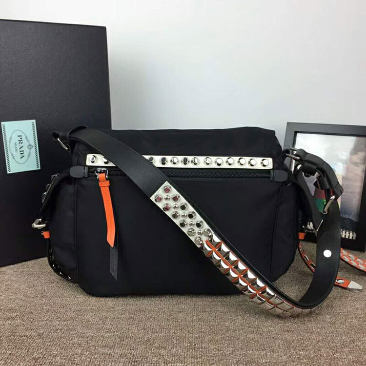 2018 Prada Women Tessuto Vela bag