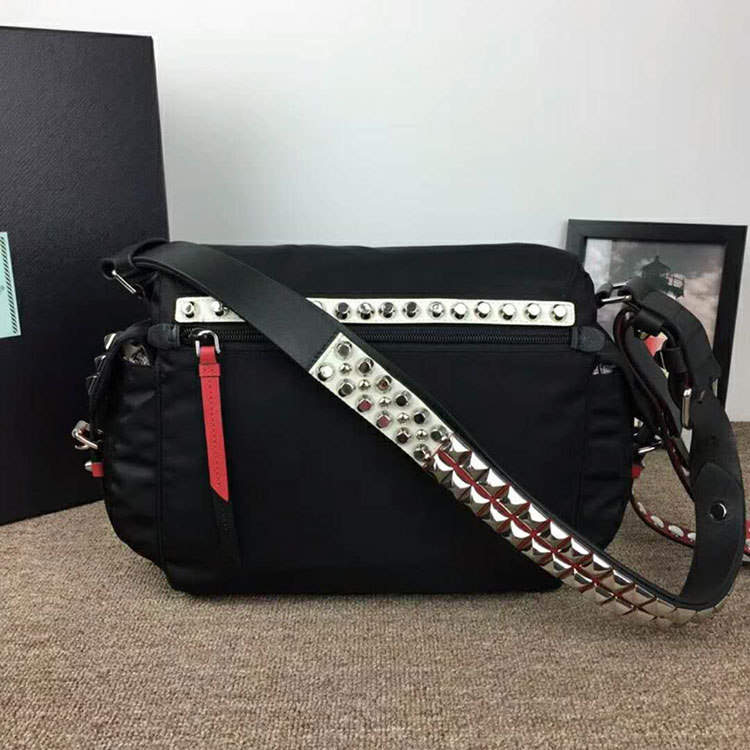 2018 Prada Women Tessuto Vela bag