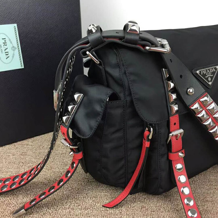 2018 Prada Women Tessuto Vela bag